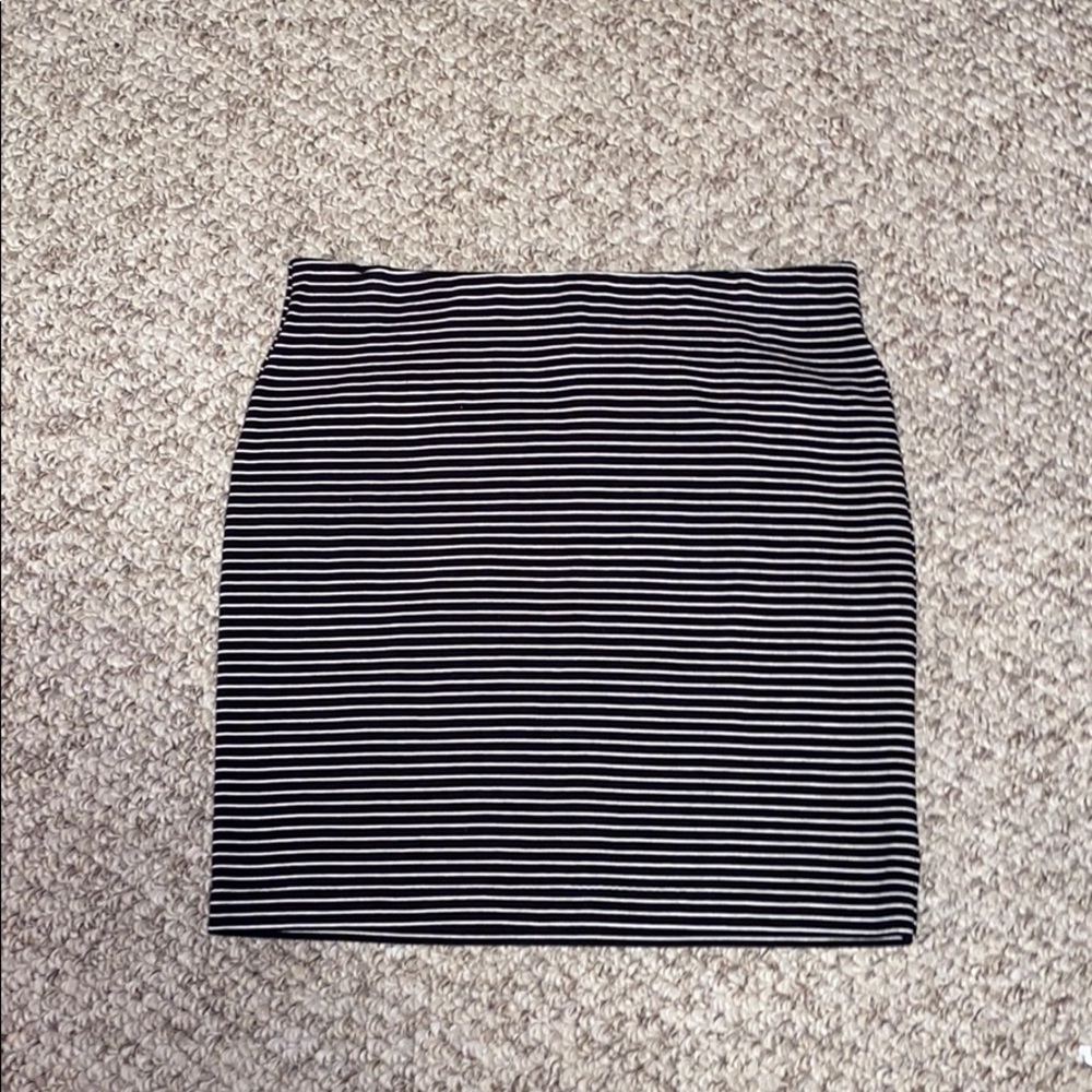 loft striped skirt with tags